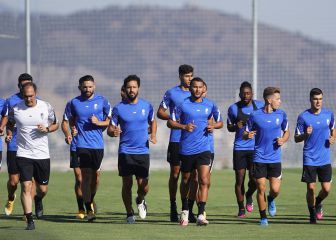 Machís, la gran novedad en los entrenamientos del Granada