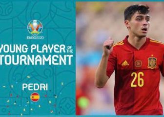 Pedri, mejor jugador joven de la Eurocopa