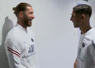 Primer encuentro de Ramos con Achraf y ojo a la frase que le suelta que va a traer cola