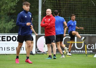 Calero, contento con la primera semana de entrenamientos