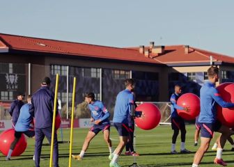 El Atlético de Madrid vuelve a los entrenamientos