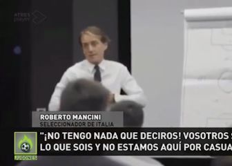 Se filtra la charla de Mancini antes de la final y llama la atención de todo el mundo