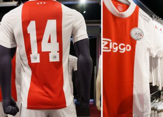 La innovadora equipación del Ajax solo llevará dorsales