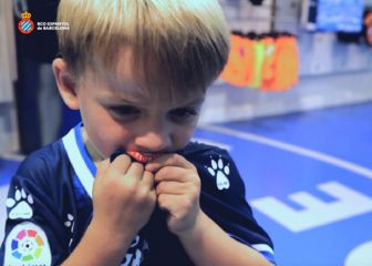 Las camisetas, un 'parto' anual y minucioso para el Espanyol