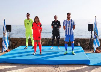 Isco Alarcón bendice las nuevas equipaciones del Málaga