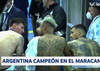 Paredes revela la charla que mantuvo con Neymar y Messi