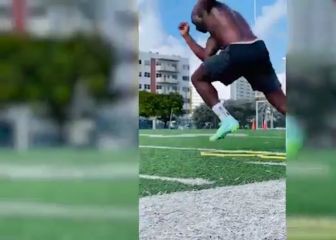 Lukaku se machaca con una leyenda de la NFL