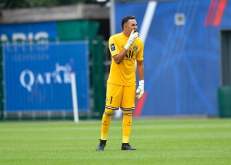 Gesto del PSG a Keylor