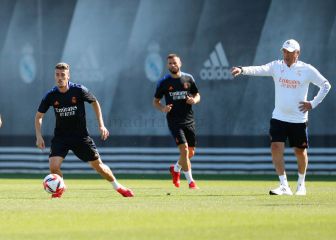 Trabajo táctico en Valdebebas