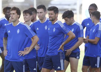 El Zaragoza retoma esta tarde los entrenamientos