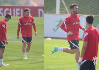 Bogdan y Álvaro Vázquez se incorporan al trabajo en Mareo