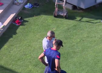 Berta pone al día a Simeone sobre el mercado