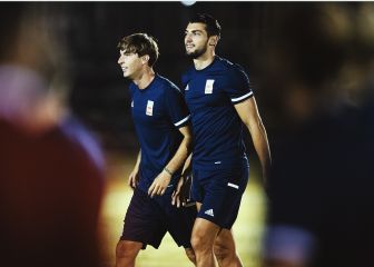 Las imágenes del entrenamiento de la Selección Olímpica