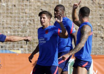 El Cholo Simeone ultima ya
su primer once del verano