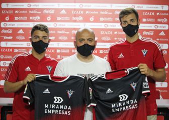 El Mirandés apuntala la defensa