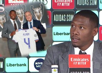 El discurso de Alaba en su presentación sobre heredar el '4' de Sergio Ramos