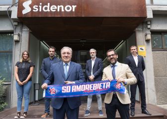 Sidenor, patrocinador principal del Amorebieta en Segunda