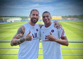 Ramos ya presume de Mbappé