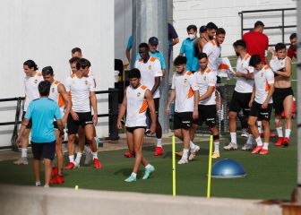 Bordalás ya los exprime en 'la rampa' de Valdano