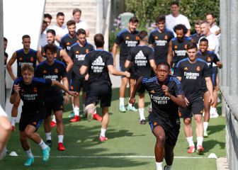 Alaba, cada vez más cómodo, y Jovic, preparado para Ancelotti