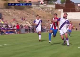 ¡A los 3' de debutar! El hijo de Simeone se lució con esta jugada en Atlético Madrid