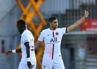 Achraf vuelve como un avión