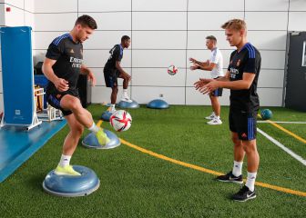 Glasgow examina a Odegaard y Jovic ante 13.000 espectadores