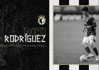Riki Rodríguez llega al Burgos cedido por el Oviedo