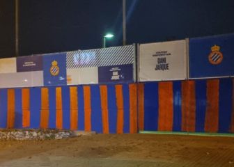 Gamberrismo azulgrana en la Ciudad Deportiva del Espanyol