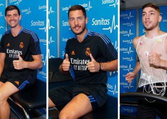 Hazard, Courtois y Valverde comienzan la pretemporada