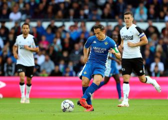 El Betis no carbura y cede ante
el Derby County de Rooney