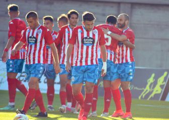 El Lugo encuentra el gol en Compostela