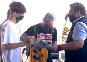 Messi ya está en Barcelona