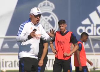 La intensidad del nuevo Madrid: escuchen los sonidos del entrenamiento