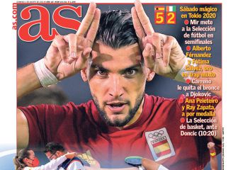 Las portadas de AS de agosto