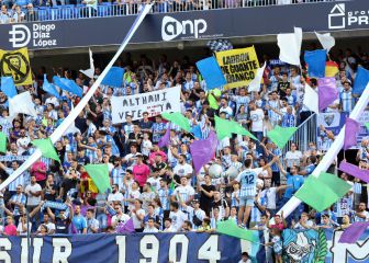 Dilema para el Málaga: ¿Cuánta gente podrá entrar en La Rosaleda?