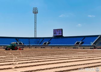 Cuenta atrás para terminar de transformar el estadio de Can Misses
