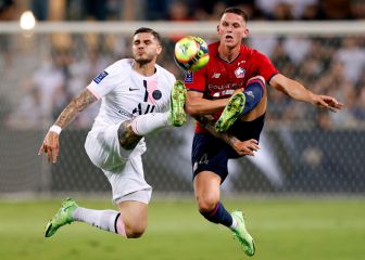 Icardi, señalado por la derrota del PSG ante el Lille