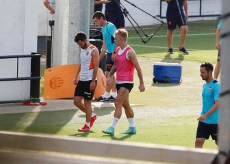 Primer cara a cara entre Wass y Bordalás