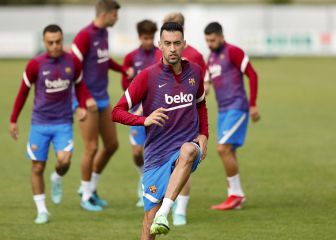 El capitán Busquets marca el camino: 