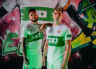 El Elche presenta su nueva camiseta franjiverde de Nike