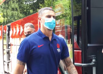 Hermoso, ya en Madrid tras una 