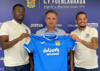 El Fuenlabrada presenta a dos caras nuevas