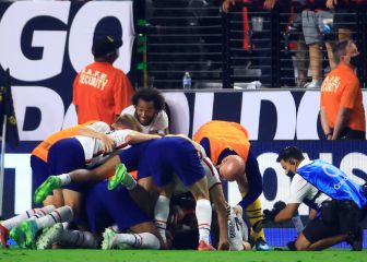 El gol en el 117' que da el título a EE.UU frente a México