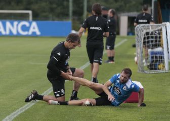 Benito se queda sin debut con el Depor: tras el Covid, lesión