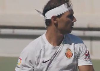 Nadal presenta la segunda camiseta del Mallorca
