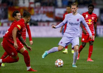 El parte de guerra de Salzburgo: De Jong, una semana KO; Gavi, un mes de baja