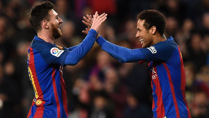 Neymar ya 'pide' a Messi