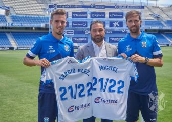 Míchel y Sergio, veteranía y juventud para el Tenerife