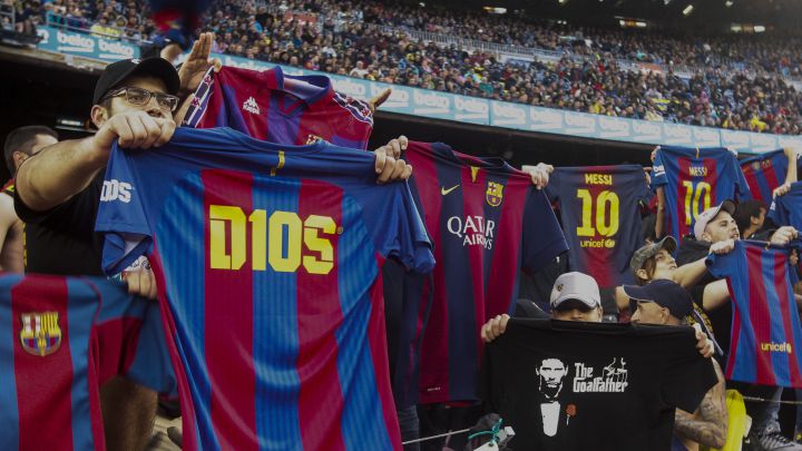 El Barcelona sigue vendiendo la camiseta de Messi en sus tiendas